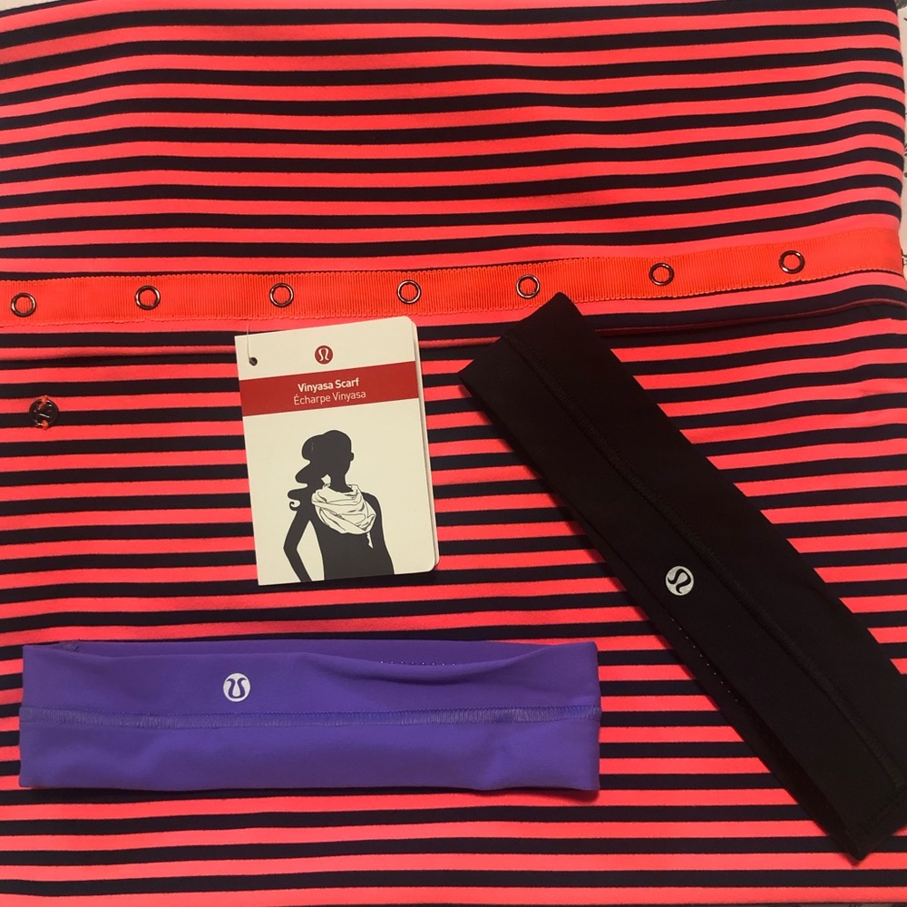 Lululemon headbands - Set of two